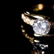 Fatumjewels gyémánt eljegyzési gyűrű